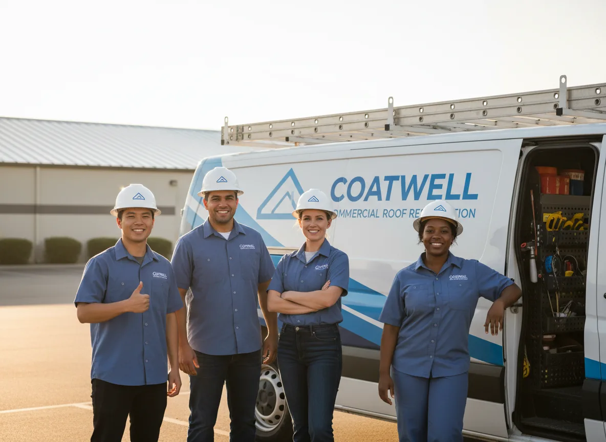Commercial roof coating company in Creola, OH